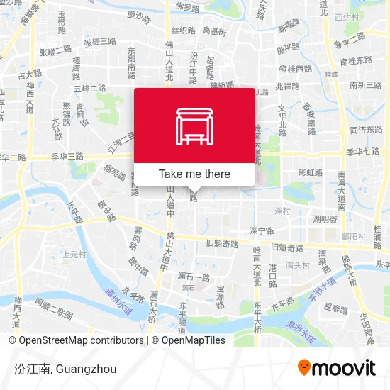 汾江南 map