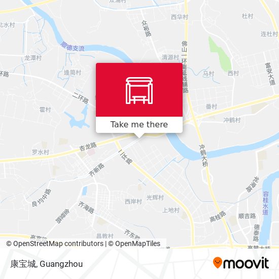 康宝城 map