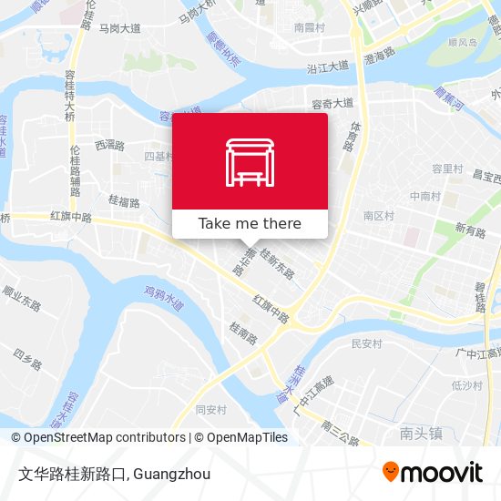 文华路桂新路口 map