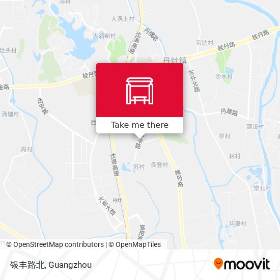银丰路北 map