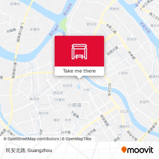 民安北路 map