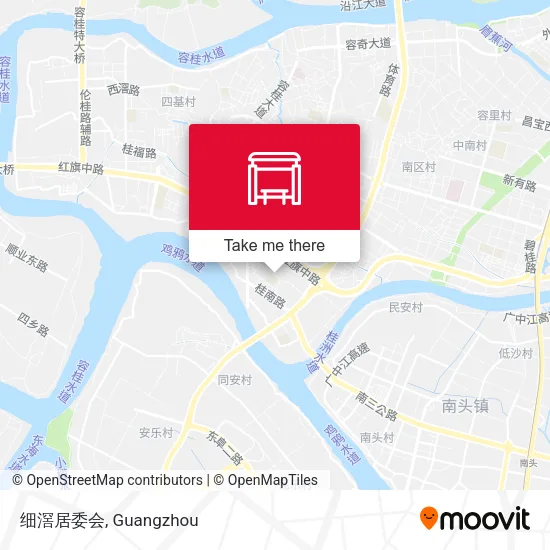 细滘居委会 map