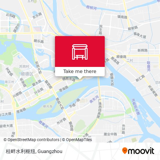 桂畔水利枢纽 map