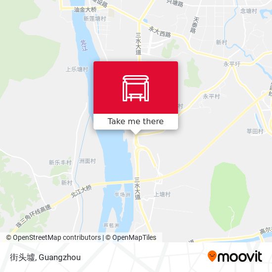 街头墟 map
