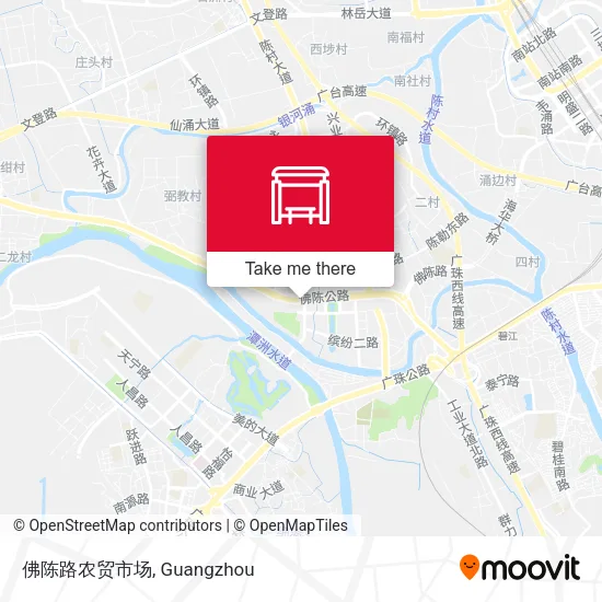 佛陈路农贸市场 map