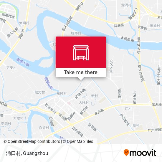 涌口村 map