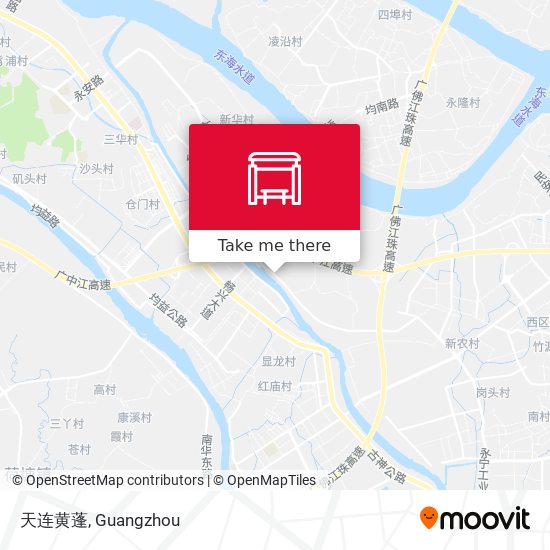天连黄蓬 map