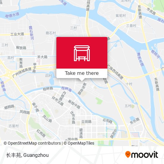 长丰苑 map
