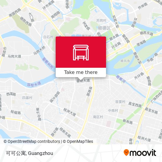 可可公寓 map