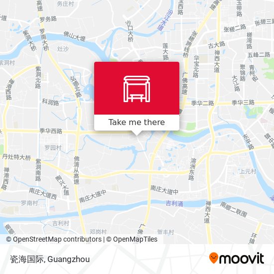 瓷海国际 map