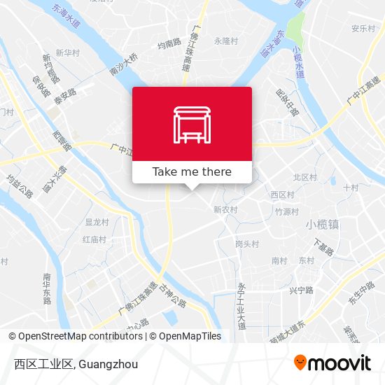 西区工业区 map