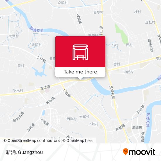 新涌 map