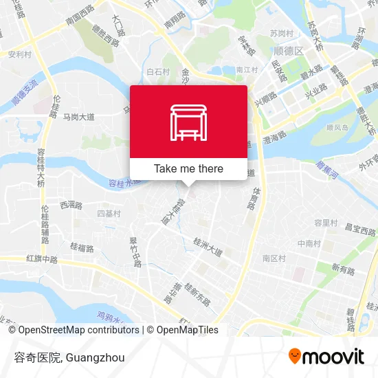 容奇医院 map