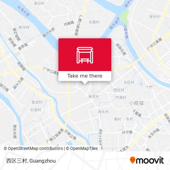 西区三村 map