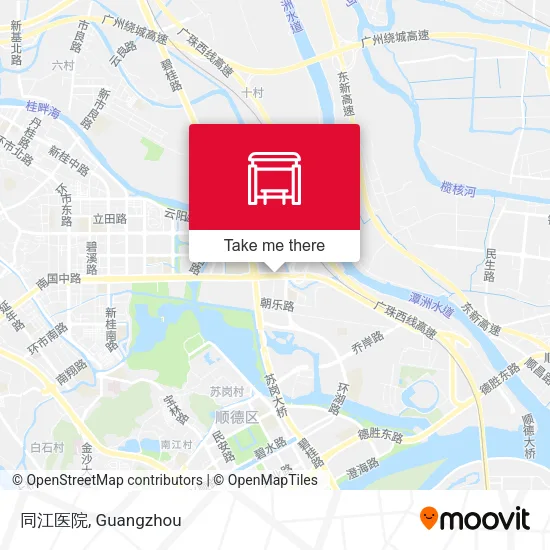 同江医院 map
