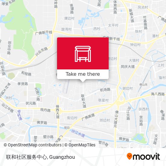 联和社区服务中心 map