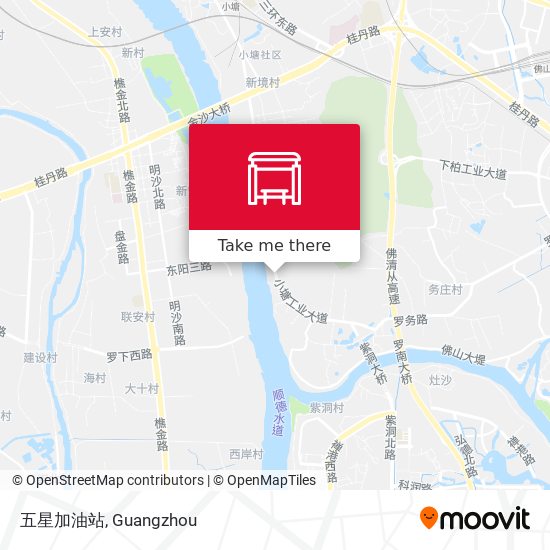 五星加油站 map