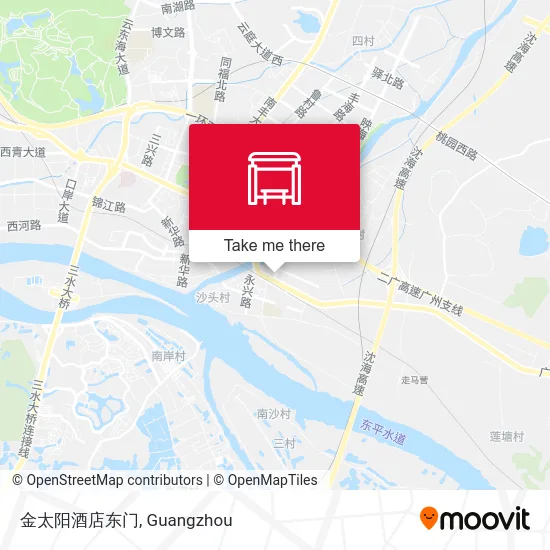 金太阳酒店东门 map