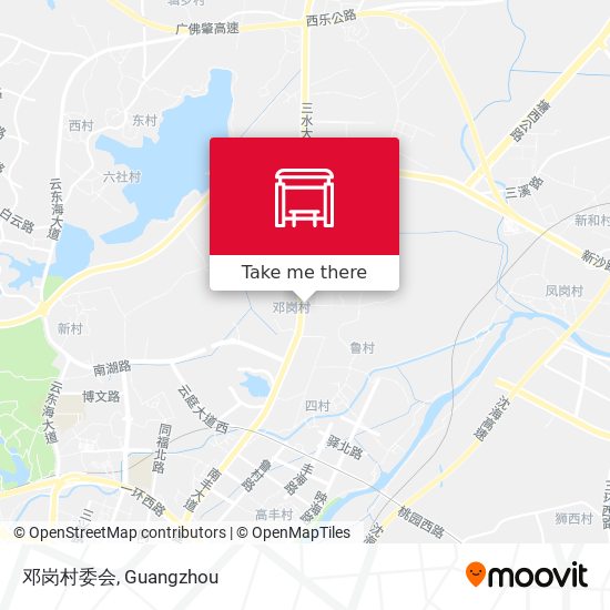 邓岗村委会 map