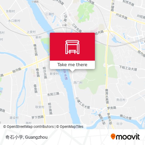 奇石小学 map
