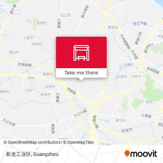 新龙工业区 map