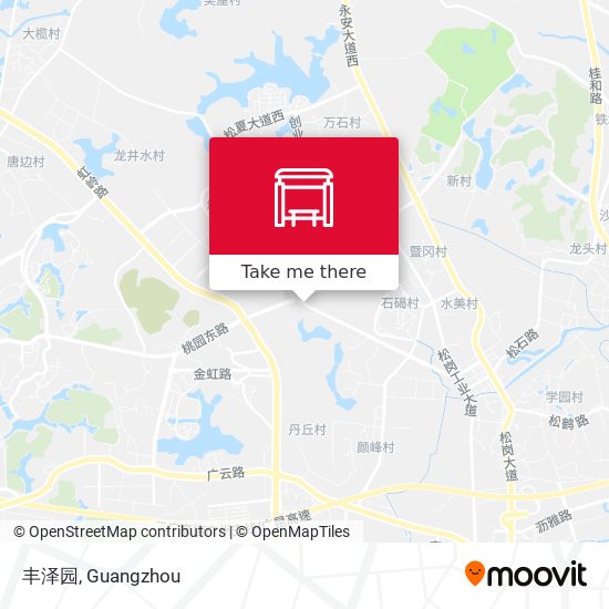 丰泽园 map
