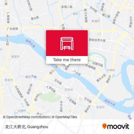 龙江大桥北 map