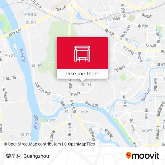 荣星村 map