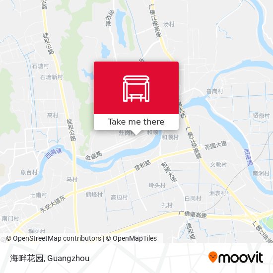 海畔花园 map