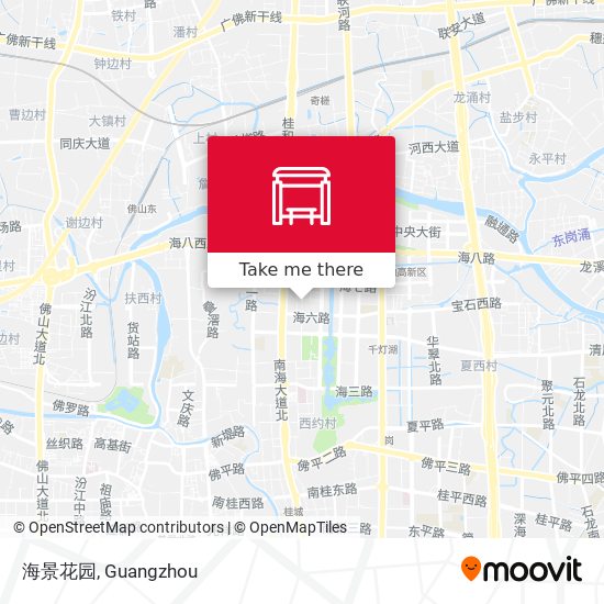 海景花园 map