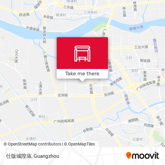 仕版城隍庙 map