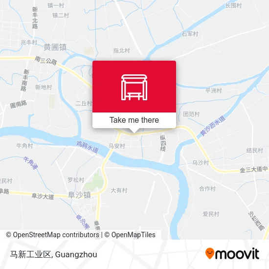 马新工业区 map