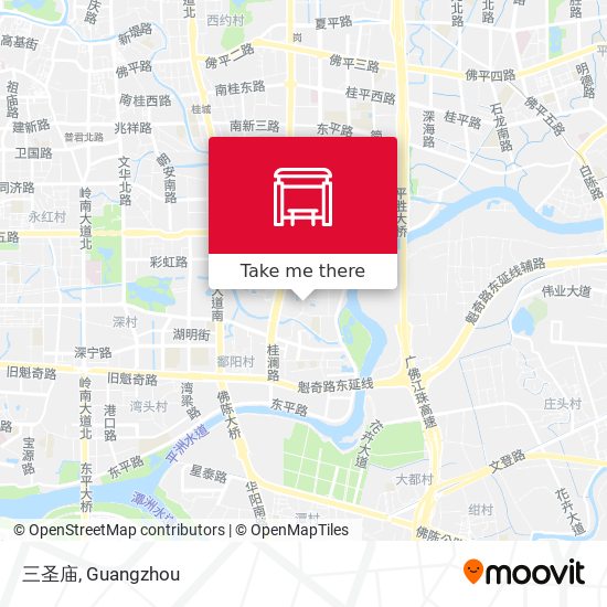 三圣庙 map