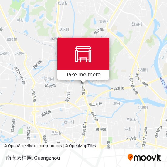 南海碧桂园 map