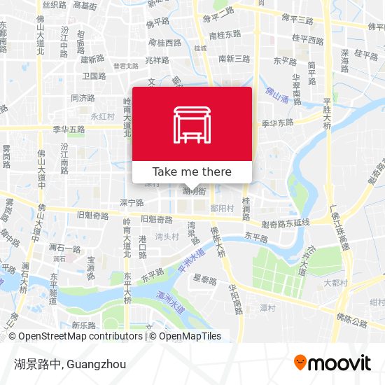 湖景路中 map