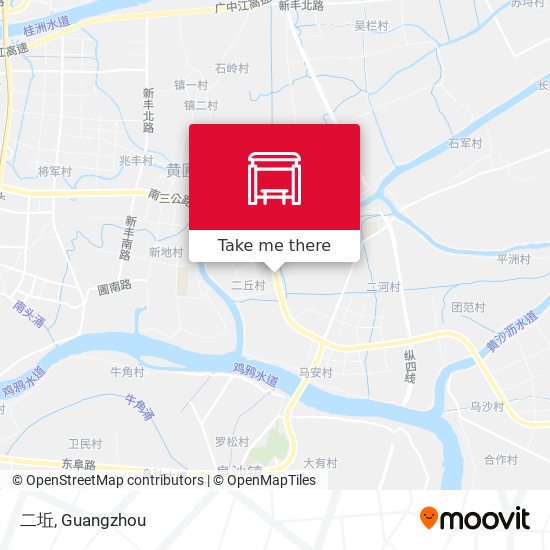 二坵 map
