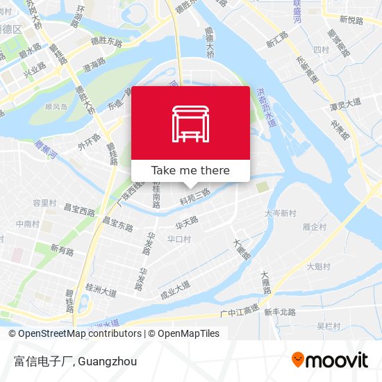 富信电子厂 map