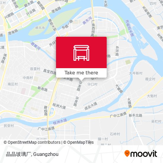 晶晶玻璃厂 map