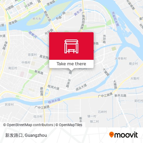 新发路口 map