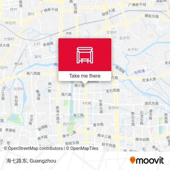 海七路东 map