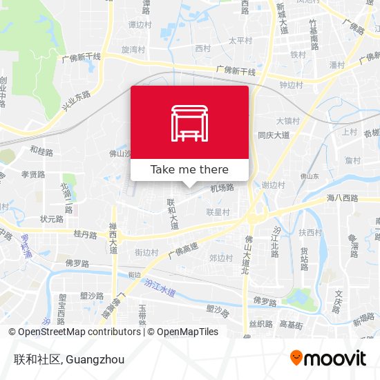 联和社区 map