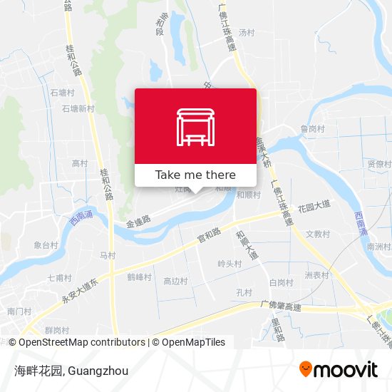 海畔花园 map