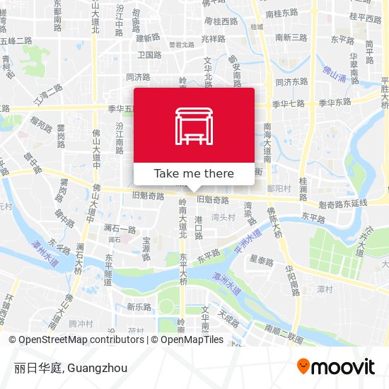 丽日华庭 map