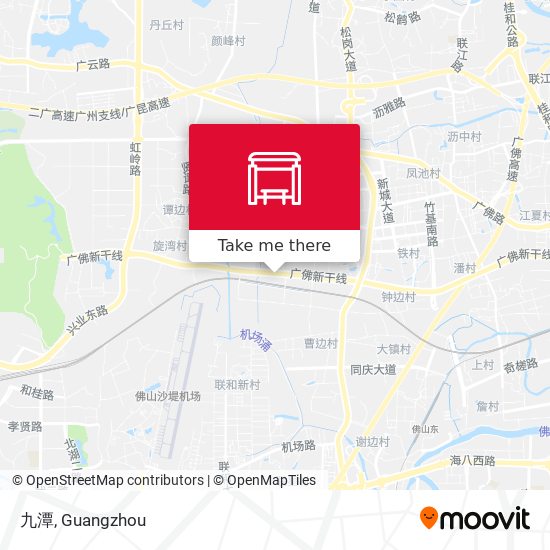 九潭 map