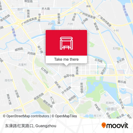 东康路红英路口 map