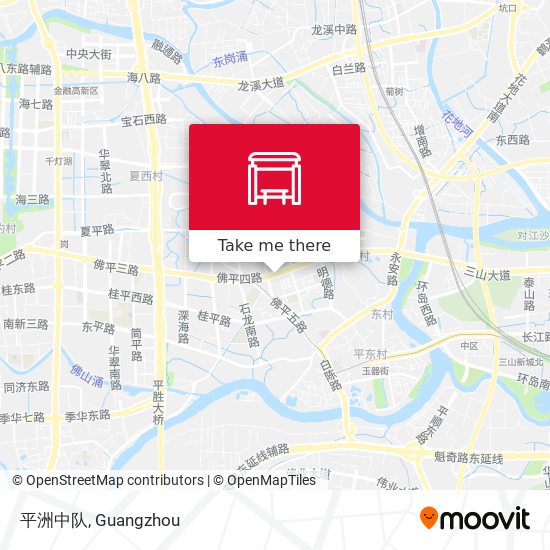 平洲中队 map