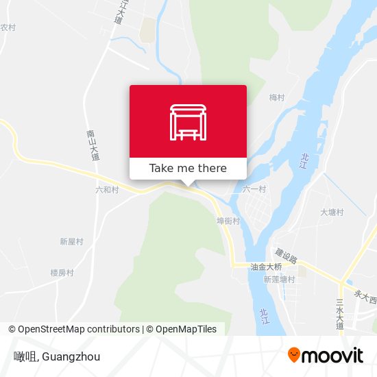 噉咀 map