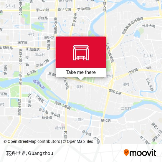花卉世界 map