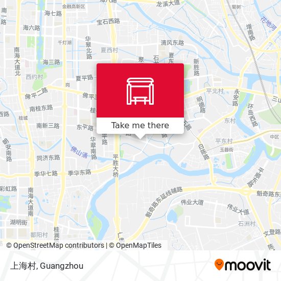 上海村 map