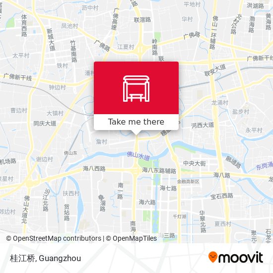 桂江桥 map